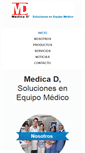 Mobile Screenshot of medica-d.mx